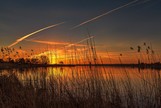 Обои картинки фото природа, восходы, закаты, рассвет