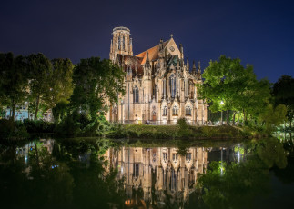 Картинка stuttgart города -+католические+соборы +костелы +аббатства храм