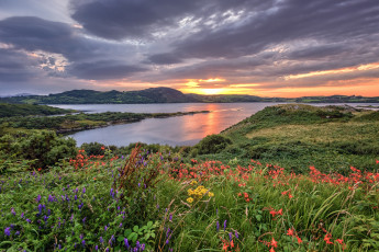 Картинка природа пейзажи рассвет