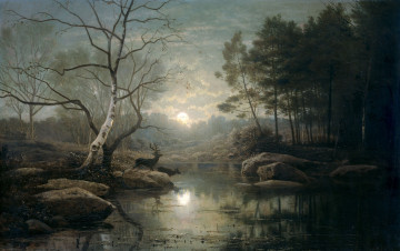 Картинка рисованное живопись холст картина животные масло