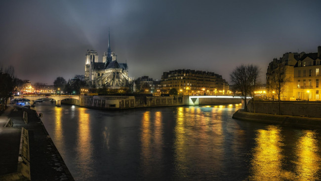 Обои картинки фото города, - католические соборы,  костелы,  аббатства, собор, нотр-дам, париж, франция