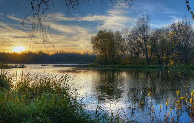 Обои картинки фото природа, реки, озера, река, лес