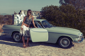 Картинка автомобили -авто+с+девушками svetik volvo