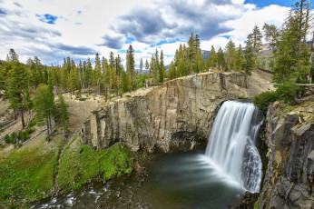 Картинка природа водопады простор