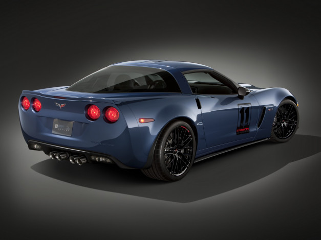 Обои картинки фото corvette z06 carbon 2010, автомобили, corvette, 2010, carbon, z06