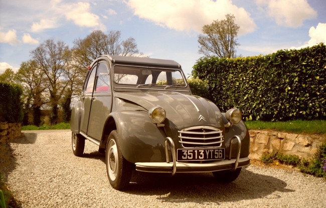 Обои картинки фото citro&, 235, n 2cv 1966, автомобили, citroen, ds, 1966, 2cv