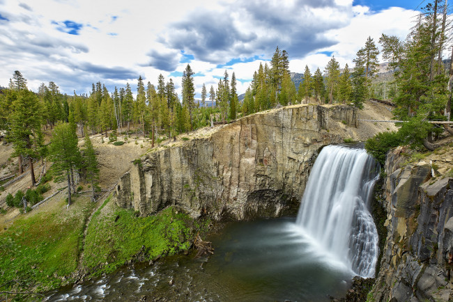 Обои картинки фото природа, водопады, простор