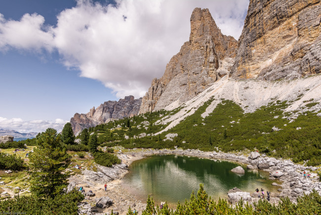 Обои картинки фото природа, горы, простор