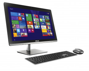 обоя asus, компьютеры, мониторы,  ноутбуки, моноблок, компьютер, клавиатура, мышка