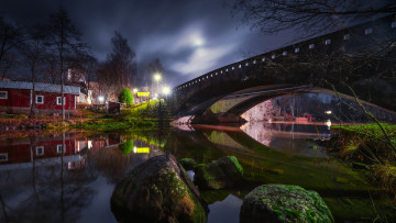 Картинка города -+мосты мост