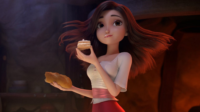 Обои картинки фото red shoes ,  2020, мультфильмы, red shoes, персонаж, красные, туфельки, и, семь, гномов, мультфильм