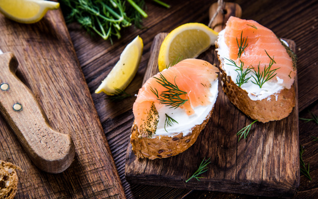 Обои картинки фото еда, рыбные блюда,  с морепродуктами, лосось