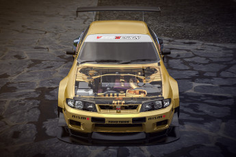 обоя nissan skyline r33 gt-r nismo edition, автомобили, nissan, datsun, skyline, r33, gtr, nismo, edition