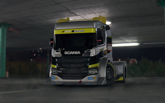Обои картинки фото scania r pennzoil edition, автомобили, scania, r, pennzoil, edition