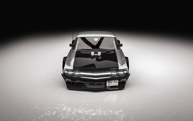 Обои картинки фото ford falcon crazy, автомобили, ford, falcon, crazy