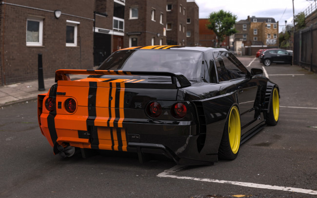 Обои картинки фото nissan skyline r32 japan destiny, автомобили, nissan, datsun, skyline, r32, japan, destiny