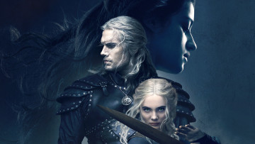 Картинка the+witcher+ сериал+2019+–+ кино+фильмы 2019 ведьмак сериал фэнтези приключения драма ужасы генри кавилл постер второй сезон henry cavill