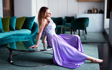 Картинка девушки -+рыжеволосые+и+разноцветные рыженькая поза