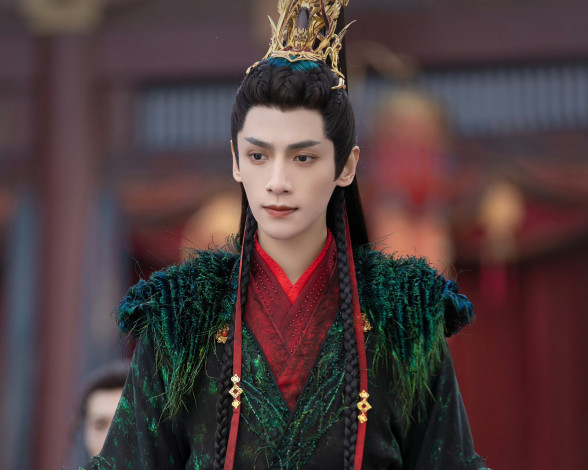 Обои картинки фото кино фильмы, till the end of the moon, светлый, пепел, луны, тань, тай, цзинь, минъе, бог, войны, владыка, демонов