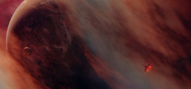 Обои картинки фото фэнтези, космические корабли,  звездолеты,  станции, космос, планета, спутник, станция