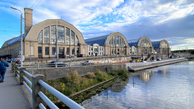 Обои картинки фото города, рига , латвия, центральный, рынок