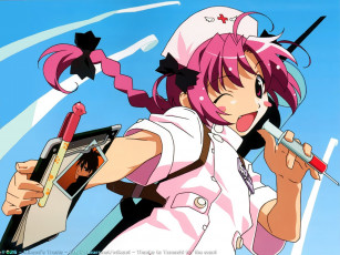 Картинка аниме nurse witch komugi chan