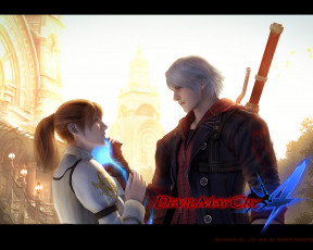 Картинка видео игры devil may cry