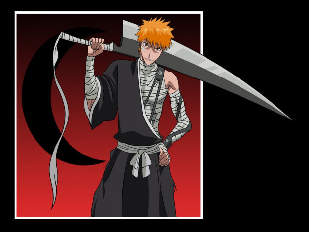 Обои картинки фото аниме, bleach