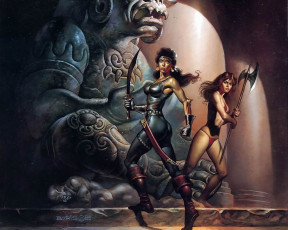 Картинка фэнтези девушки