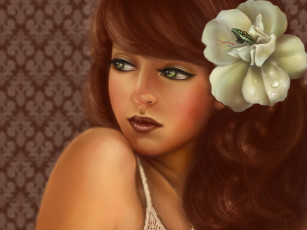 Картинка фэнтези девушки