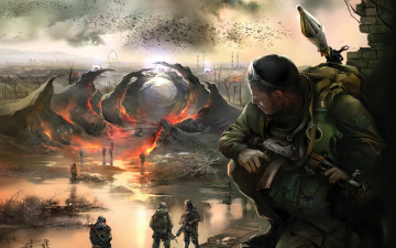 Картинка stalker ciear sky видео игры clear