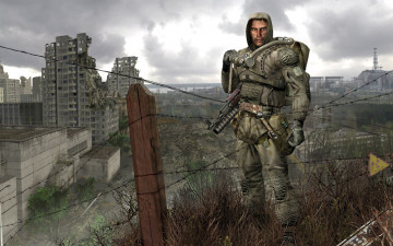 Картинка stalker ciear sky видео игры clear