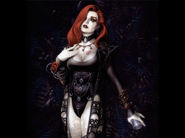 Обои картинки фото фэнтези, девушки