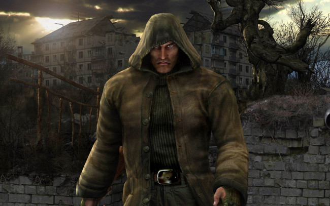 Обои картинки фото stalker, ciear, sky, видео, игры, clear