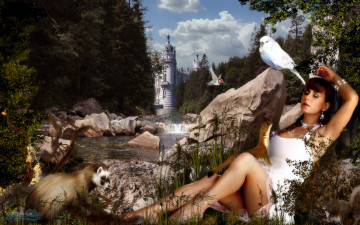 Картинка 304 фэнтези девушки