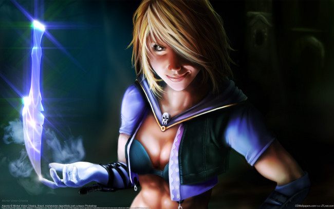 Обои картинки фото фэнтези, девушки