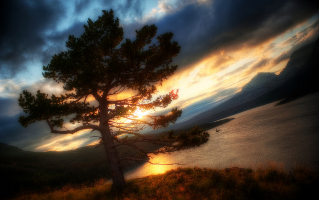 Обои картинки фото природа, восходы, закаты