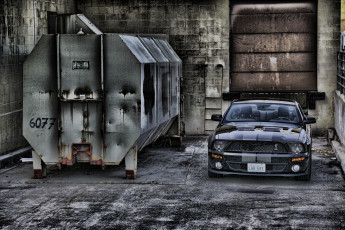 Картинка автомобили mustang контейнер