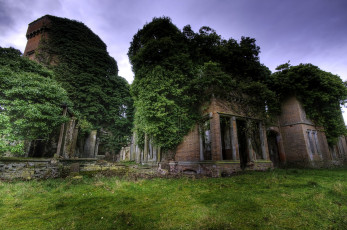 Картинка rougham hall by andrew stawarz разное развалины руины металлолом англия