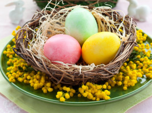 Картинка праздничные пасха яйца