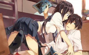 Картинка аниме hyouka