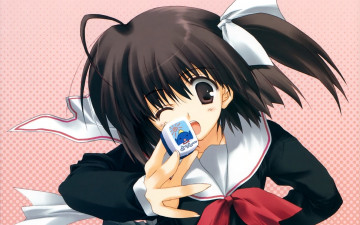 обоя аниме, memories, off, девушка