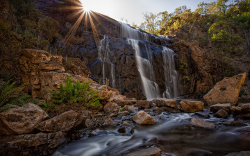 Картинка водопад природа водопады mckenzies fall grampians national park пейзаж