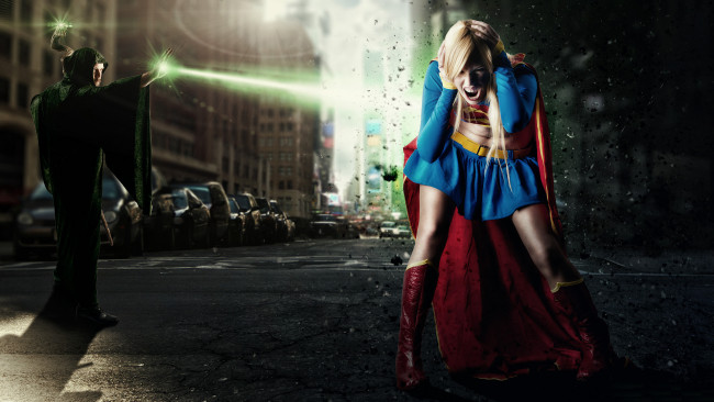 Обои картинки фото girl, of, steel, разное, компьютерный, дизайн, supergirl