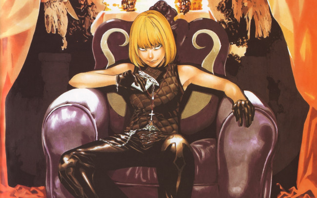 Обои картинки фото аниме, death, note