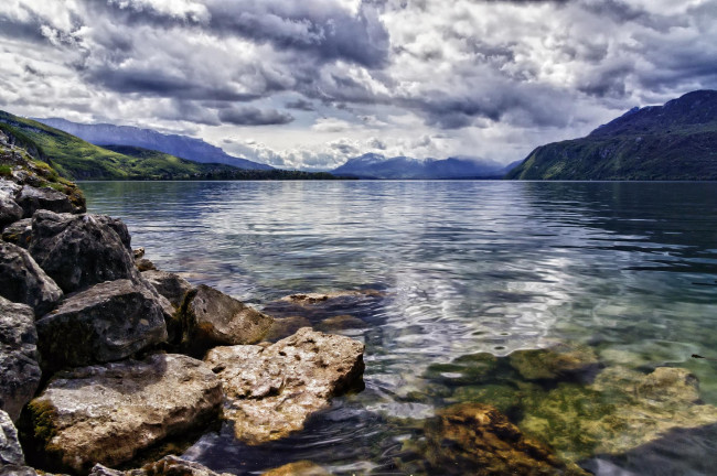 Обои картинки фото природа, реки, озера, вода, камни