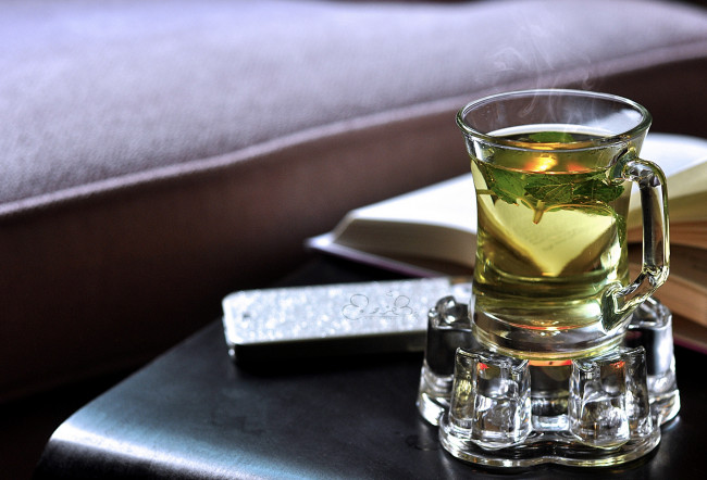 Обои картинки фото еда, напитки, мятный, чай