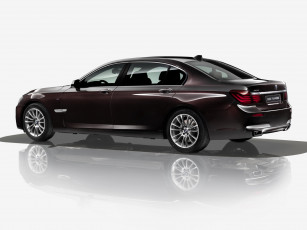 Картинка автомобили bmw 740li темный 2014 edition f02 horse xdrive
