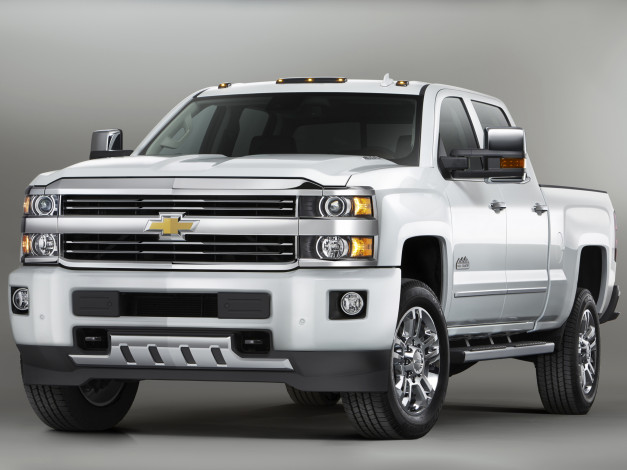 Обои картинки фото автомобили, chevrolet, 2500, silverado, 2015, crew, country, hd, high, cab