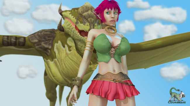 Обои картинки фото 3д графика, elves , эльфы, существо, эльфика